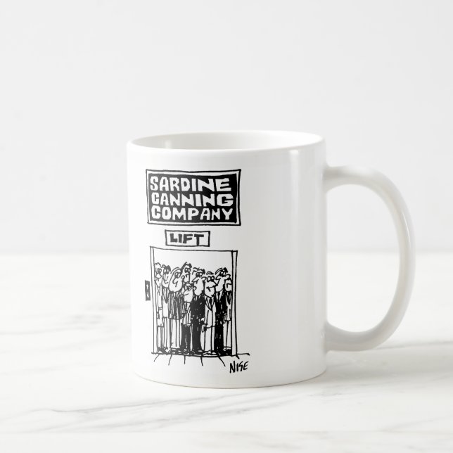 Fish Canning Company Lift Coffee Mug (Right)