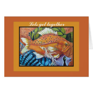 Fish card