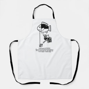 Fish catch humans apron