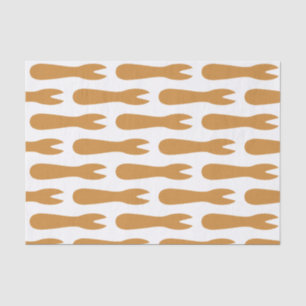 Fish & Chips Shop Wooden Fork Tissue Paper