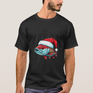 Fish Christmas Animal Lovers Men Women Kids Gift X T-Shirt