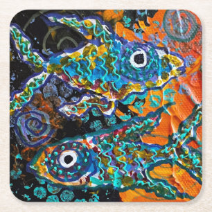 Fish Coaster Set