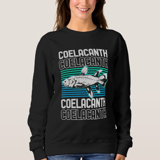 Fish Coelacanth Sweatshirt (Front)
