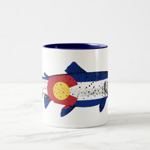 Fish Colorado Two-Tone Coffee Mug