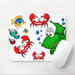 Fish Crab Mouse Pad! Mouse Pad