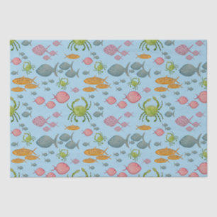 Fish & Crabs  Tissue Paper