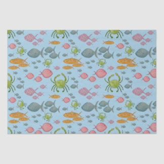 Fish & Crabs  Tissue Paper