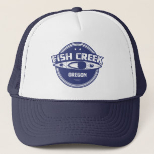 Fish Creek Oregon Kayak Trucker Hat