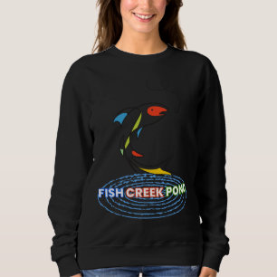 Fish Creek Pond Floor Pillows Sweatshirt