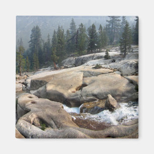 Fish Creek Waterfalls in Cascade Valley - Sierra Magnet