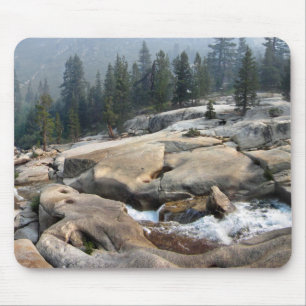 Fish Creek Waterfalls in Cascade Valley - Sierra Mouse Pad