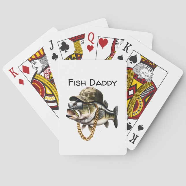 Fish Daddy Playing Cards (Back)