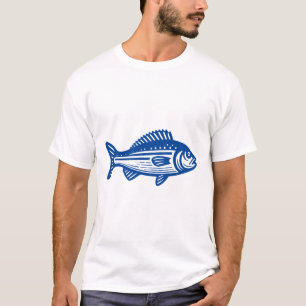 Fish - Deep Blue T-Shirt