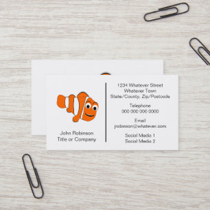 Fish Design Business Card