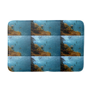 Fish Dive Swim Beach Custom Personalise DIY Home Bath Mat