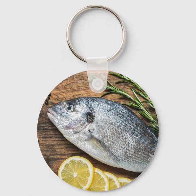 Fish Dorado Key Ring (Front)