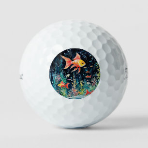 Fish Dreamland, aquarium perfection, Golf Balls