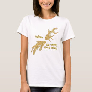 Fish evolution funny goldfish T-Shirt
