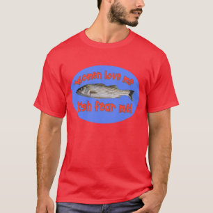 Fish Fear Me Blue T-Shirt