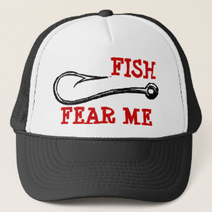 FISH FEAR ME Hook Hat