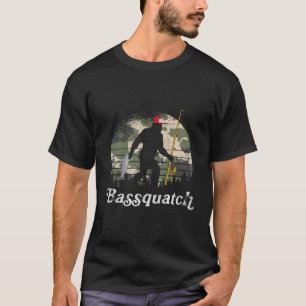 Fish Fisher Fisherman Funny Kids Retro Bass Fishin T-Shirt