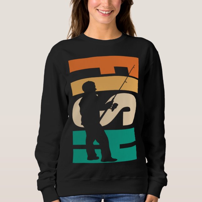 FISH Fisher silhouette Sweatshirt (Front)