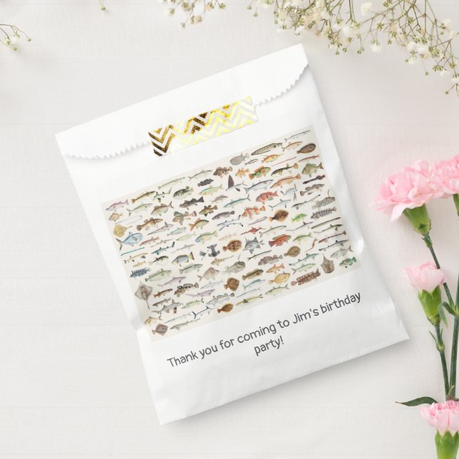 Fish Fishing Favour Bag (Sealed)