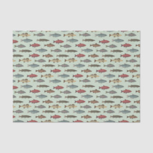 Fish Fishing Tissue Paper