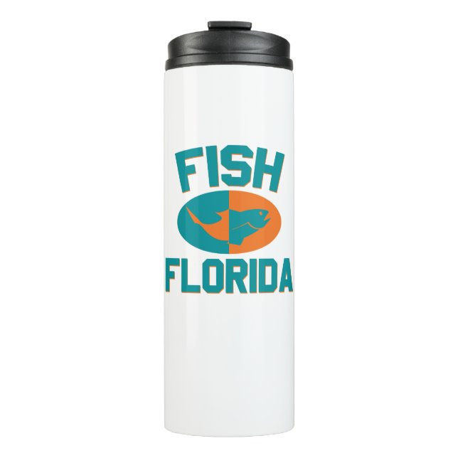 Fish Florida Colours Thermal Tumbler (Front)