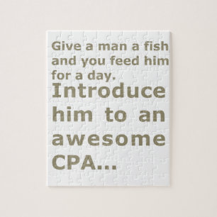 Fish for a day or Awesome CPA Jigsaw Puzzle