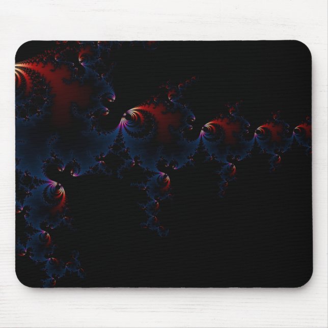 Fish - Fractal art Mouse Pad (Front)