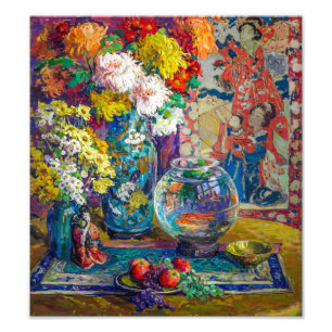 Fish, Fruits, and Flowers   Kathryn E. Cherry   Photo Print