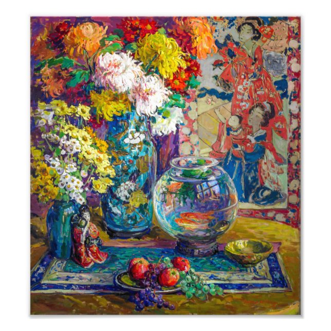 Fish, Fruits, and Flowers | Kathryn E. Cherry | Photo Print (Front)