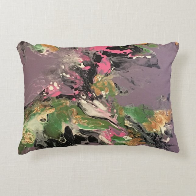 Fish Fry Round Pillow (Front)