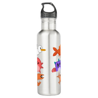 Fish Game Water Bottle