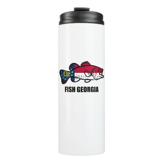 Fish Georgia Thermal Tumbler (Front)