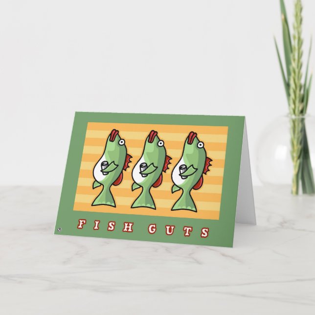 fish guts card (Front)