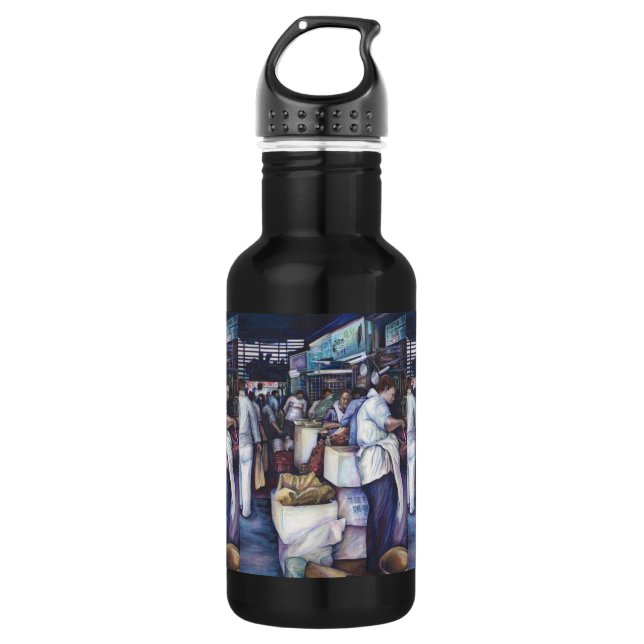 Fish Head Soup, Singapore 532 Ml Water Bottle (Front)