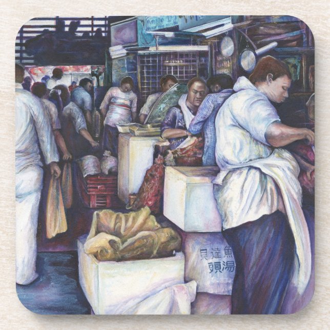 Fish Head Soup, Singapore Coaster (Front)