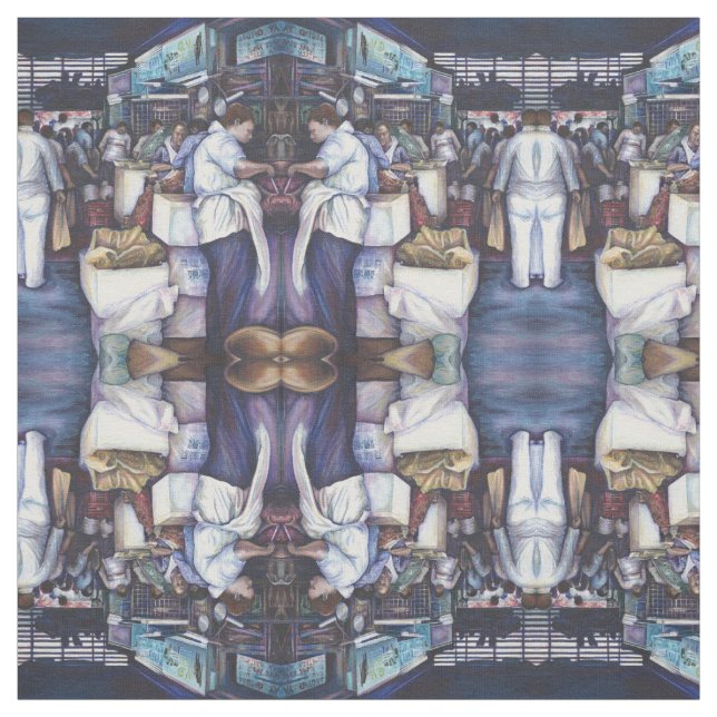 Fish Head Soup, Singapore Fabric (Swatch)