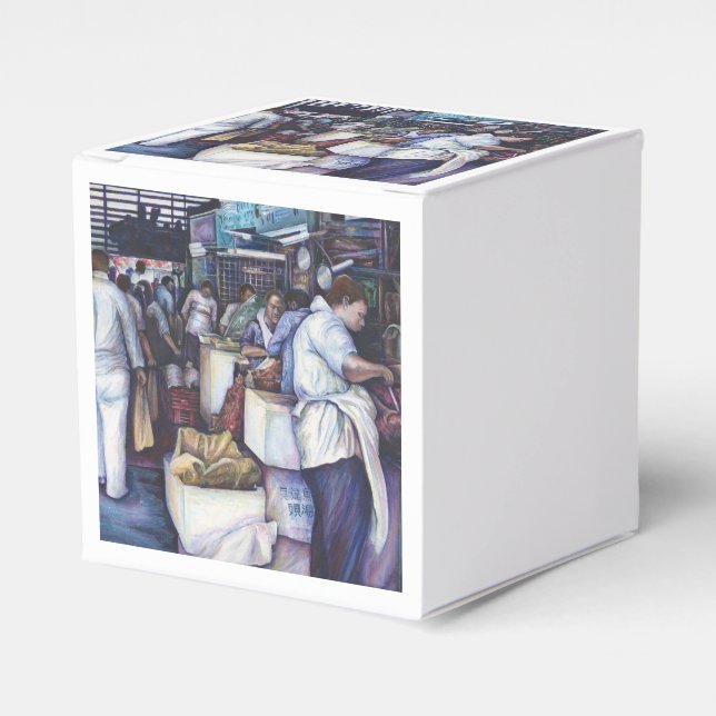 Fish Head Soup, Singapore Favour Box (Front Side)