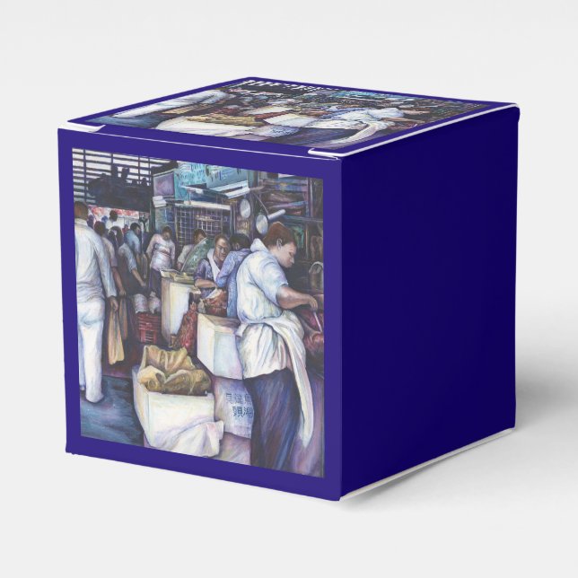 Fish Head Soup, Singapore Favour Box (Front Side)