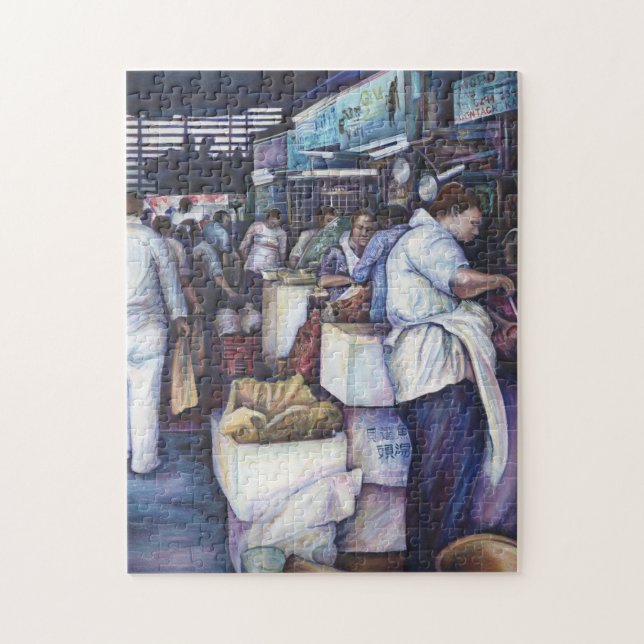 Fish Head Soup, Singapore Jigsaw Puzzle (Vertical)