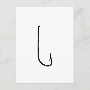Fish Hook Postcard