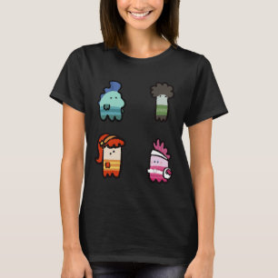 Fish Hooks Sticker Pack T-Shirt