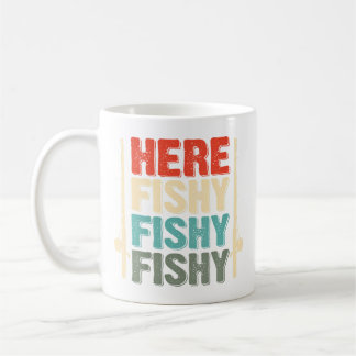Fish Hunting Fishing Fishrod Fisherman Gone Fishin Coffee Mug