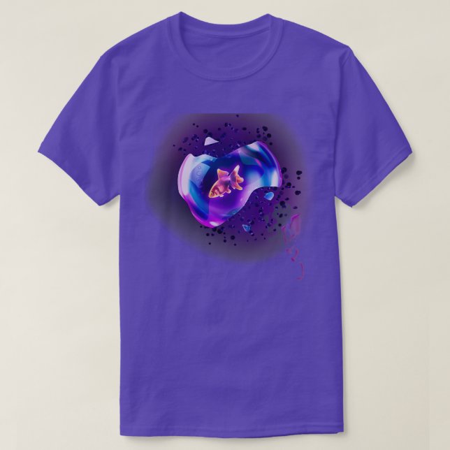 Fish in a Bubble T-Shirt (Design Front)