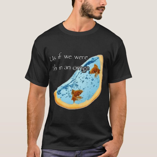 Fish in an Orange T-Shirt (Front)