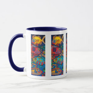 "Fish in the Fast Lane" Beverage Mug