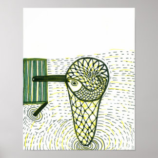 Fish in the Net Poster